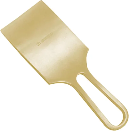 WEDO Raspador de cabina de pulverización sin chispas de 9 pulgadas de longitud, raspador de cabina de pulverización de seguridad sin chispas, bronce