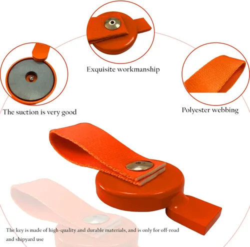 Miniatura 3 de Llave de bloqueo de freno de sobretensión, llave de bloqueo magnética compatible con frenos de sobretensión en remolque de barco A-60 A-70 A-75 A-84
