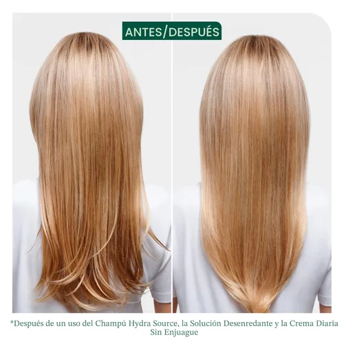 Miniatura 3 de Biolage Hydra Source Shampoo - Softens, Moisturizes & Adds Shine, For Dry Hair, Infused with Micro-Filtered Aloe Vera & Fermented Hyaluronic Acid