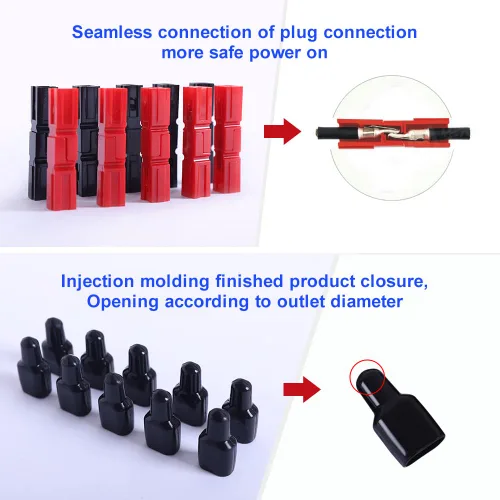 Miniatura 5 de 45A Conecte Rápido Baterías Conector De Batería Conectores De Alimentación Modular Desconexión Rápida 10 Pares, AWG10-12