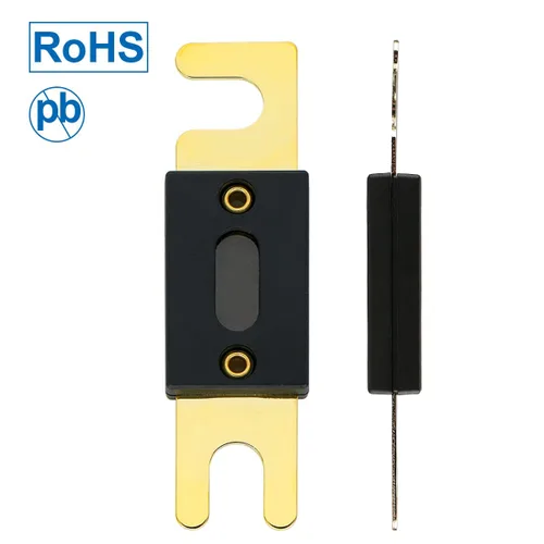 Miniatura 3 de Baomain Paquete de 2 fusibles ANL de 300 A a granel con terminales chapados en oro para audio de automóvil, amplificador, camión, barco, RV