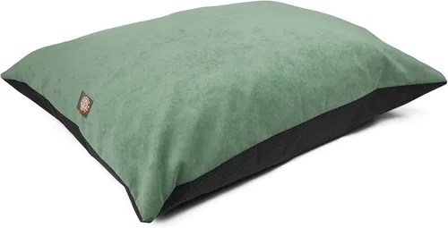 Miniatura 9 de Majestic Pet Cama rectangular para perros tamaño mediano, lavable, cama antideslizante y cómoda para mascotas, cama para jaula para perros, almohada