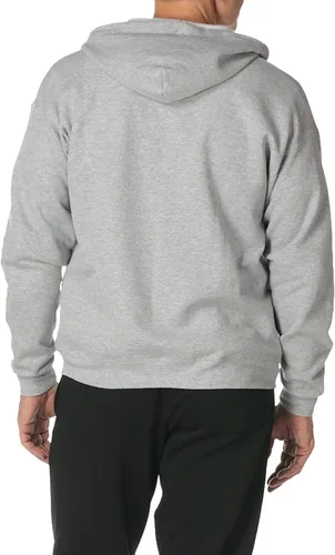 Miniatura 2 de Hanes - Sudadera EcoSmart con capucha y cremallera frontal hecha de una mezcla de algodón y vellón, de peso medio, para hombres