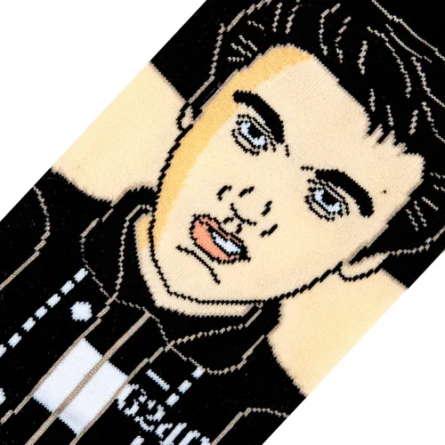 Miniatura 4 de Odd Sox, Elvis Presley, The King of Rock N Roll - Calcetines para hombre, divertidos regalos de coleccionista, Negro