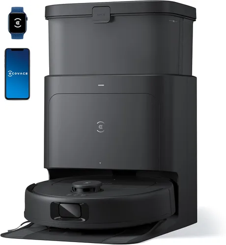 Miniatura 11 de ECOVACS DEEBOT T90 PRO OMNI Robot Aspirador y trapeador, succión de 30,000 Pa, mopa de rodillo OZMO autolimpiante instantánea, limpieza TruEdge