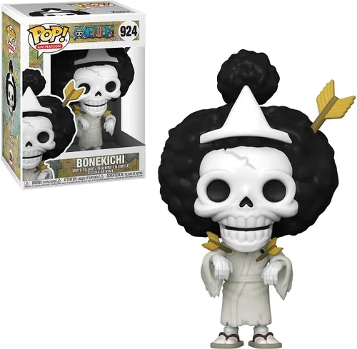 Miniatura 2 de POP One Piece - Brook [Bonekichi] Funko Pop! Figura de vinilo (paquete con funda protectora compatible con caja Pop Box), multicolor, 3.75 pulgadas