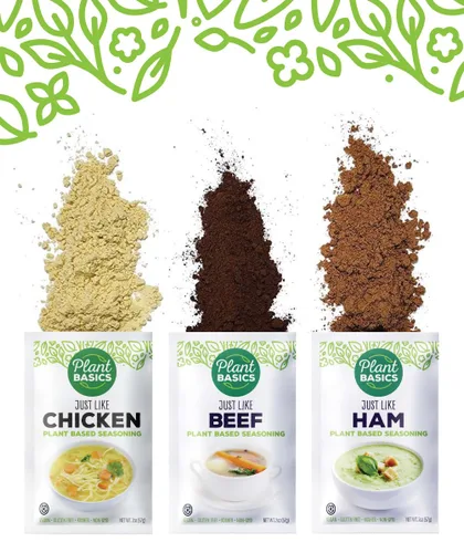 Miniatura 3 de Plant Basics - Condimento a base de plantas, al igual que la carne de res, 2 onzas, vegano, sin gluten, kosher, sin OMG