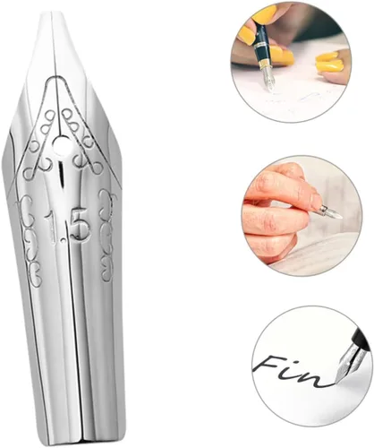 Miniatura 3 de Plumas de repuesto para pluma estilográfica, 8 unidades, puntas de repuesto para pluma estilográfica, punta fina, pluma estilográfica, repuesto