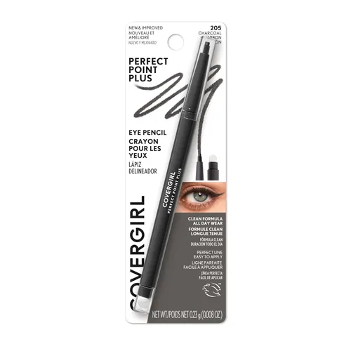 Miniatura 14 de COVERGIRL Perfect Point Plus Lápiz Delineador de Ojos, Ónix Negro Paquete de 1, Duradero, Delineador de Ojos Negro Versátil, Punta Suave