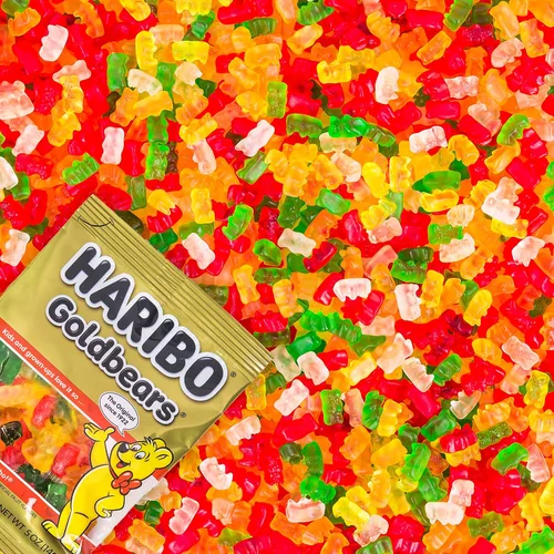 Miniatura 2 de Haribo Gummi Candy, Goldbears, 2 onzas (paquete de 4)