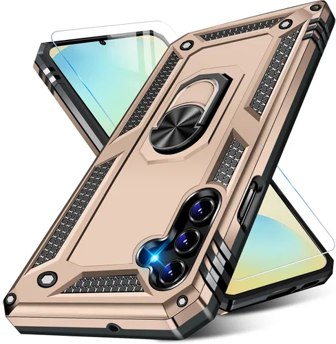 Miniatura 47 de Vaki Funda para Samsung Galaxy S22 5G con protector de pantalla integrado de grado militar, cubierta dura y resistente, funda resistente para Galaxy