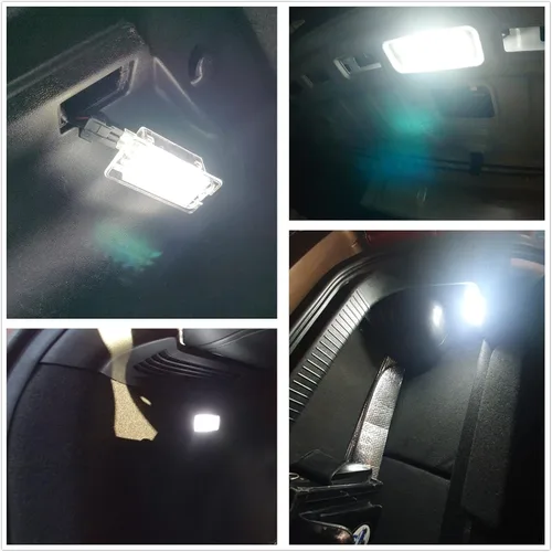Miniatura 6 de Repuesto de luz LED para compartimento de equipaje para Hyundai Sonata Elantra Kia Forte Optima K5 6000K 18-SMD blanco maletero interior bombilla OEM