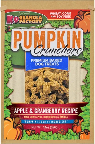 Miniatura 6 de K9 Granola Factory Crunchers de calabaza y arándanos