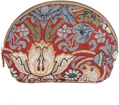 Miniatura 7 de Signare Bolsa de cosméticos para tapiz, bolsa de maquillaje para mujer con diseño floral