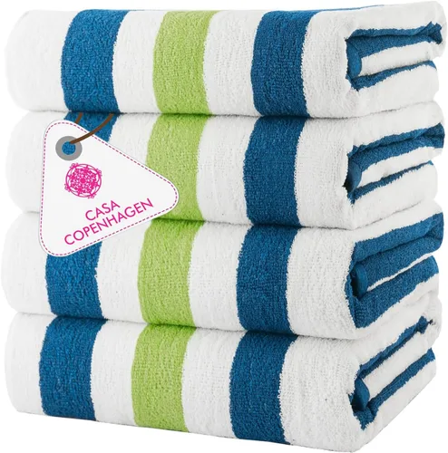 Miniatura 108 de CASA COPENHAGEN Solitaire Juego de 6 toallas - Negro, 600 GSM 2 toallas de baño 2 toallas de mano 2 toallitas, diseñadas en Dinamarca, hechas