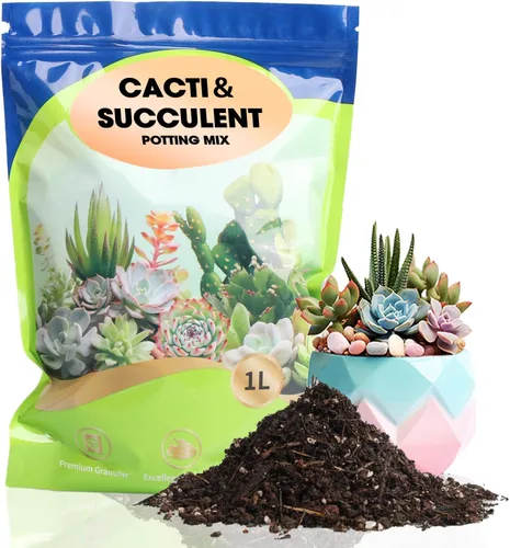 Miniatura 15 de Suelo natural puro para macetas para plantas de bambú de la suerte, 1 cuarto de galón, drenaje superior y transpirabilidad, suelo ideal para plantas