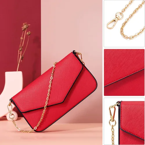 Miniatura 3 de 4 piezas de bolsos de mano de moda para mujer, monederos, bolsos de hombro, bolsas de mano informales, bolsas cruzadas, juego de bolso de regalo
