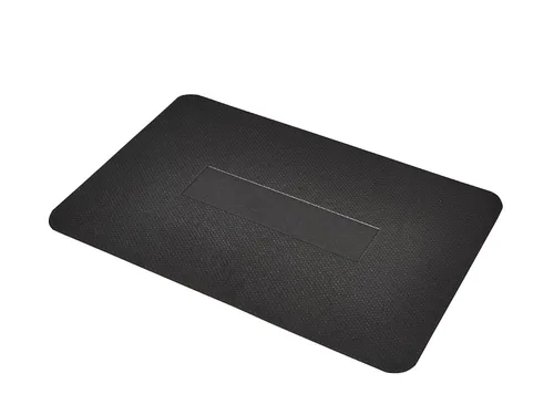Miniatura 5 de Amazon Basics Tapete Rectangular Duradero Anti-Fatiga Ergo Comfort de Pie de 3/4", 32"x20", Negro