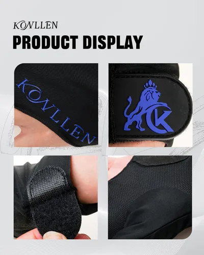 Miniatura 23 de KONLLEN Billiards Gloves for Left Hand/Right Hand L/XL Pool Gloves Professional Non-Slip Adjustable Breathable Snooker Gloves Popular Sizes for Men