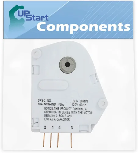 Temporizador de descongelación 215846602 de repuesto para refrigerador Frigidaire FFHT2126LB3, compatible con temporizador de descongelación de