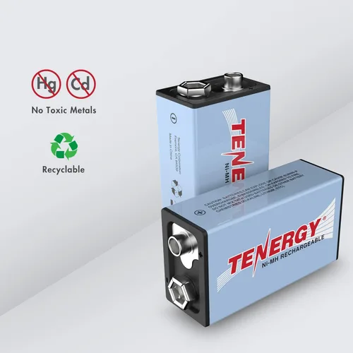 Miniatura 6 de Tenergy Paquete de 26 baterías recargables NiMH de alta capacidad, 8AA, 8AAA, 4C, 4D, 2 baterías recargables de 9 V para controles remotos, relojes