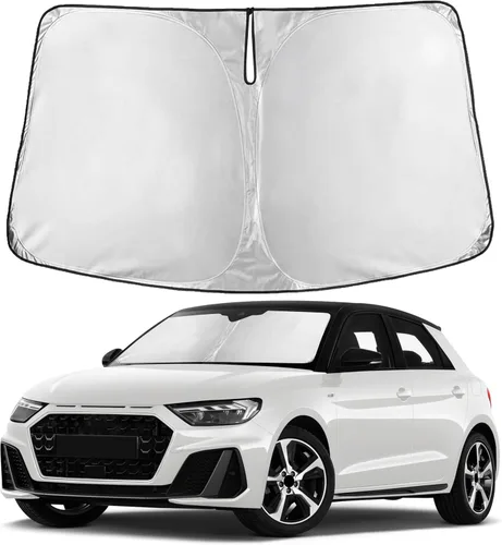Miniatura 253 de Econour Parasol para parabrisas compatible con Honda Civic 2016-2021, protector de parasol plegable para ventana, bloquea los rayos UV y mantiene tu