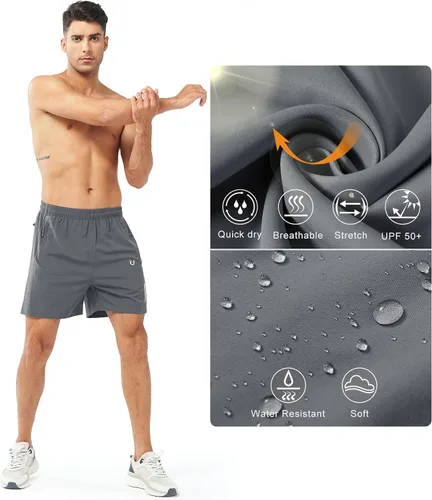 Miniatura 100 de NORTHYARD - Pantalones cortos deportivos para correr para hombres, ligeros, de secado rápido, 7, 5 o 9 pulgadas, para senderismo, deportes, gimnasio