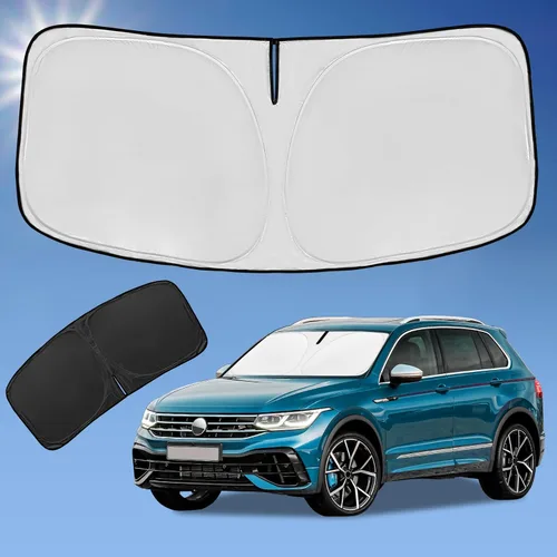 Miniatura 33 de para Dodge RAM 1500 2019-2024 2025 2026 Parasol Parasol para Parabrisas Cubierta - 4 Capas Parasol para Ventana Delantera para RAM1500 2Puertas