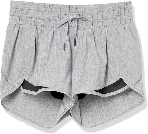 Marca Tienda Core 10 Mujeres (XS-3X) Rouched Cintura Corto Breve Liner-3"