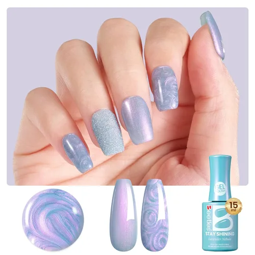 Miniatura 238 de Beetles - Esmalte de uñas de gel marrón – 0.5 onzas líquidas de esmalte de gel marrón oscuro, lámpara LED UV para uñas, regalo de manicura para I