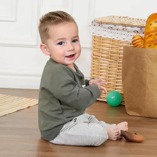 Miniatura 4 de Murnouche Conjunto de ropa de 2 piezas para bebé niño y niño pequeño