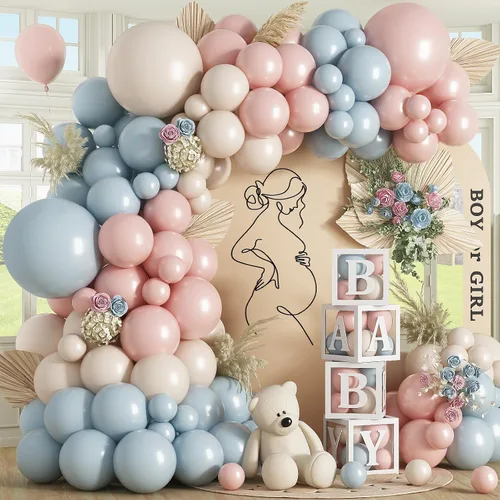 Miniatura 10 de Kit de arco de guirnalda de globos de Año Nuevo, globos de estrella de explosión negros y dorados, globos de estrella de explosión negra perla