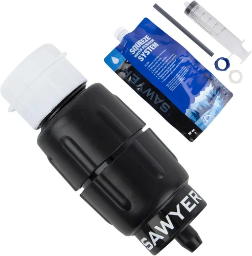 Sawyer Products SP2129 Micro Squeeze Sistema de Filtración de Agua, 1 Paquete, Negro/Azul