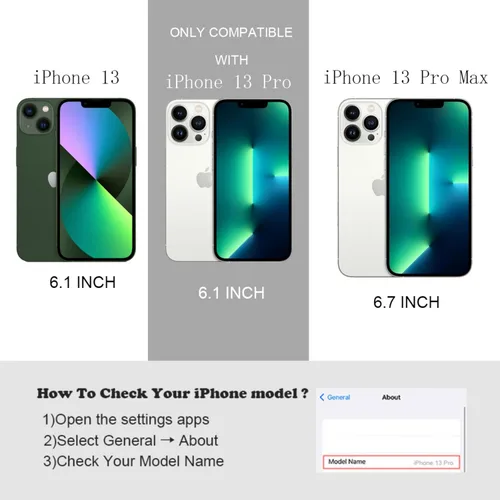 Miniatura 67 de FABSPARK Funda para iPhone 14 Pro Max, bonita funda colorida con láser, retro, exquisita, rizada, borde ondulado, protector estético de TPU suave