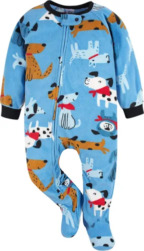 Miniatura 2 de Gerber Baby Boys' Flame Resistant Fleece Footed Pajamas 2-pack