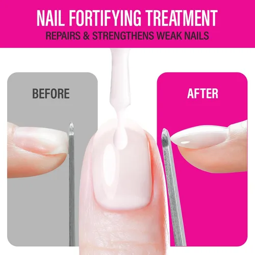 Miniatura 3 de CHUCHU Fortalecedor de uñas y reparación para mujeres: endurecedor extra fuerte blanco lechoso y tratamiento de crecimiento para pelar uñas finas
