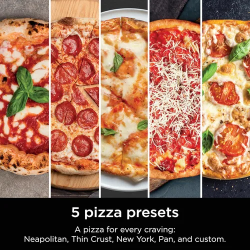 Miniatura 5 de Ninja Horno de Pizza para Exteriores con Pala de Pizza Perforada de 19.5" Incluye Piedra de Pizza de 12" y Bandeja para Hornear de 12" 5