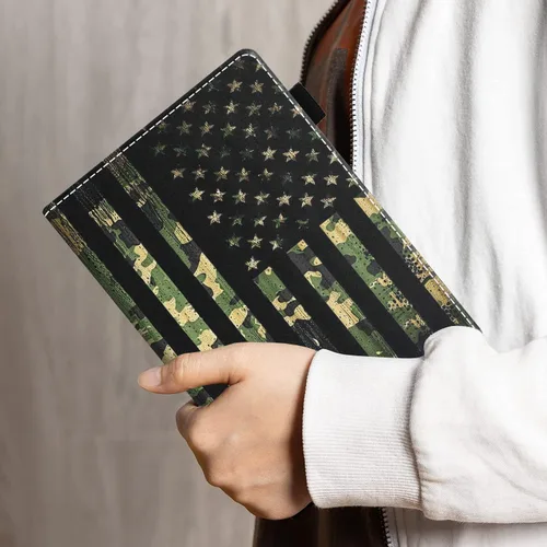 Miniatura 7 de Funda para tablet Amazon Kindle Fire HD 10 de 10.1" (9ª/7ª generación, versión 2019/2017) – Funda de piel sintética con función de encendido