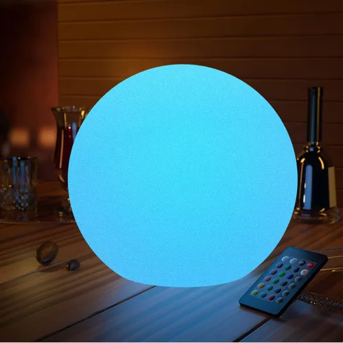 LOFTEK Luz Nocturna Grande de 16 Pulgadas para Guardería: Bola de Luz Flotante con 16 Cambios de Color con Control Remoto, Luces Nocturnas
