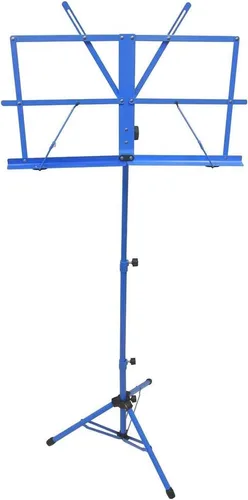 Miniatura 7 de SKY Soporte de música plegable ligero y ajustable con bolsa de transporte, color negro