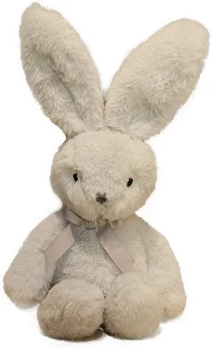 Plushland Conejo de peluche de Pascua, suave, encantador, realista, juguete de peluche para niños y niñas, decoración de Pascua, cesta de regalo, 12