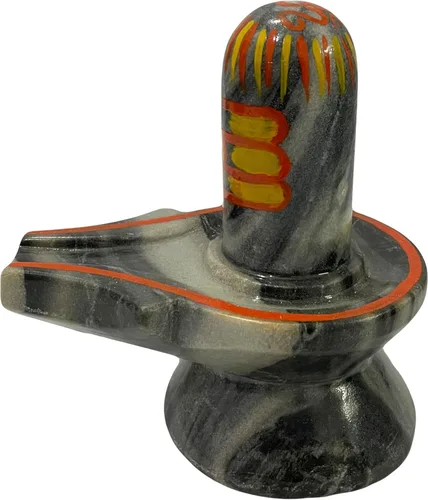 Miniatura 4 de Escultura de Murti Murti-Shiv Ling Idol Murti-Shiv Ling Idol Murti (5 pulgadas)