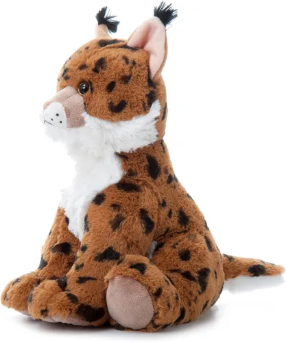 Miniatura 4 de The Petting Zoo Bobcat - Animal de peluche, regalos para niños, animales salvajes del zoológico Onez, juguete de peluche Bobcat de 12 pulgadas