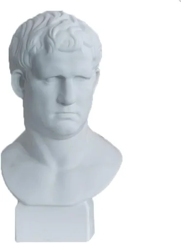 Miniatura 10 de Escultura de figura clásica decorativa de yeso, resina como modelo de pintura para artistas, busto, Venus, Apollo-David David escultura - 11.8 in