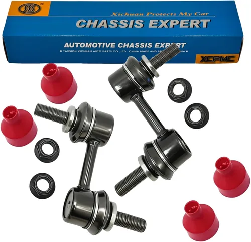 Miniatura 31 de K750188 K750189 Kit de enlace de extremo de barra estabilizadora de suspensión delantera, 2 piezas de repuesto automotriz izquierda derecha