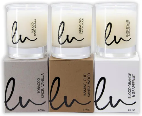 Miniatura 16 de Lulu Candles Sexy Man Vela perfumada de lujo en tarro de soja Vertida a mano en los Estados Unidos Altamente perfumada y duradera