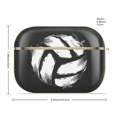 Miniatura 2 de Bonita funda protectora dura para Airpods Pro con llavero, cubierta protectora dura y accesorio, para mujeres y niñas, compatible con iPods Pro