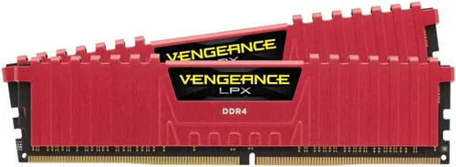 Corsair Vengeance LPX 16GB (2x8GB) DDR4 3200MHz C16 XMP 2.0 Kit de memoria de alto rendimiento - Rojo