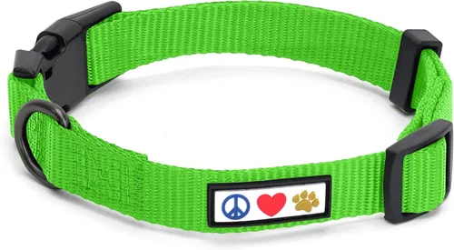 Miniatura 34 de Collar para mascotas Pawtitas, de 6 pies, suave, ajustable, color sólido, de nailon. El collar y arnés a juego para perros y cachorros, se venden