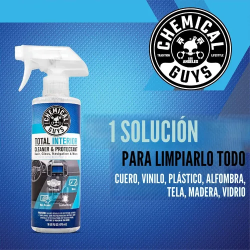 Miniatura 10 de Chemical Guys Limpiador y protector total de interiores – Chemical Guys Limpiador de interiores, limpia y protege cuero, vinilo, plástico, goma